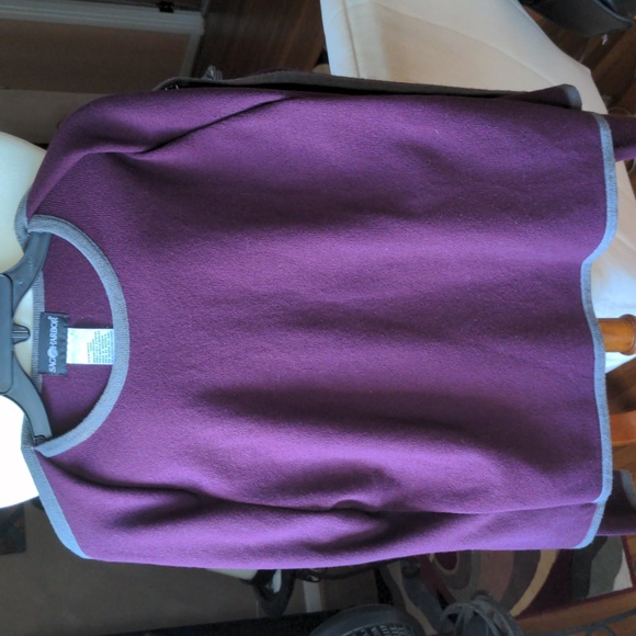 Sag Harbor Sweater Combo Plum M - Picture 3 of 9